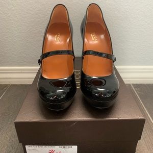 Women’s Gucci high heel Mary Janes